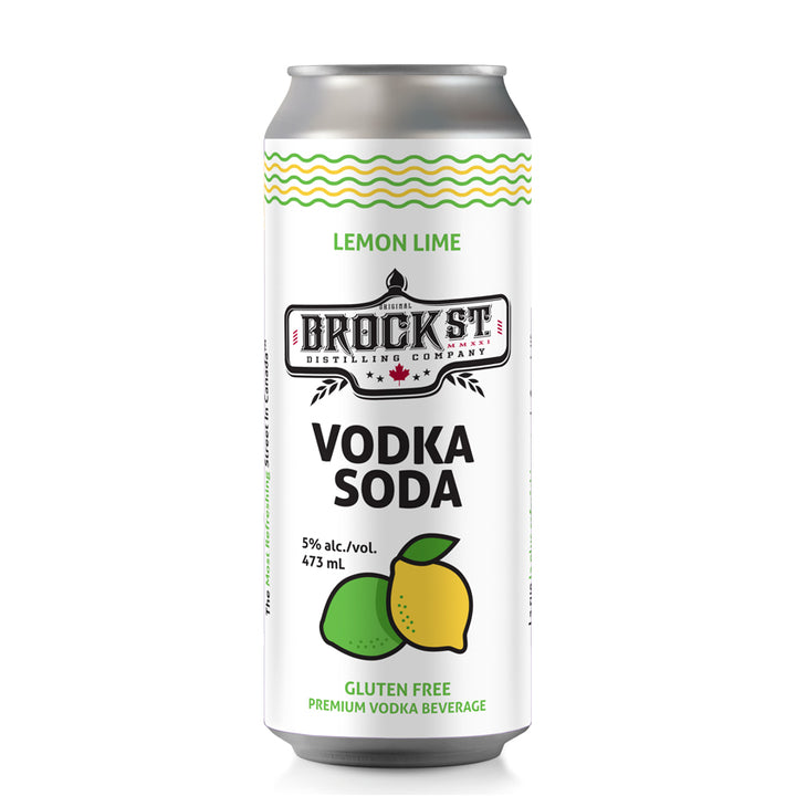 Lemon Lime Vodka Soda - 473ml